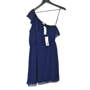 NWT Q&A Stitchfix Khloe One Shoulder Dress Size M